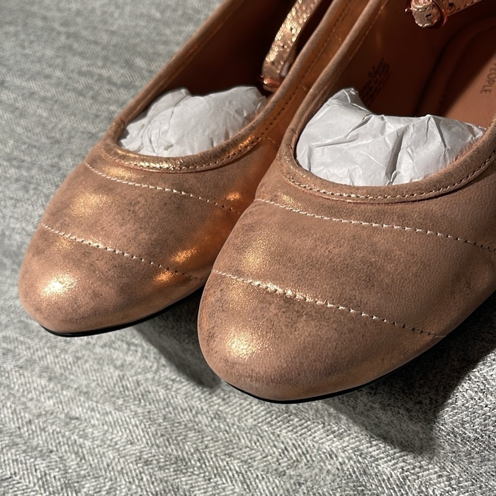 Free People On Cloud Ballet Flats. NEW - Picture 2 of 8